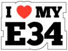 I Love My E34