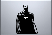 Batman в плаще на Macbook