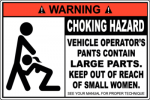 Warning No Small Women