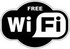 Free Wi-Fi (с фоном)